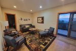 Walk-Out Lower Level: Family Room w/ Sleep Sofa